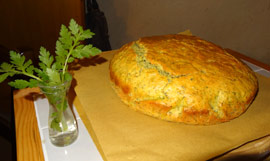 Focaccia con erba madre