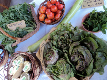 Verdure in Fattoria Il Filo d'Erba